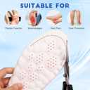 2026 New Steppers Insoles for Men & Women,4D Cloud Massage Memory Foam Insoles with Arch Support，Comfortable and Breathable (Orange, Men 8 / Women 9)