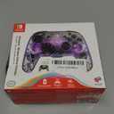 Afterglow Wireless RGB Controller - Nintendo Switch/Switch Lite/Switch - OLED Model, Nintendo Switch 2, Prismatic LED Lighting, Full Motion Control Gamepad, Customizable Paddle Buttons, Rechargeable Battery, Translucent