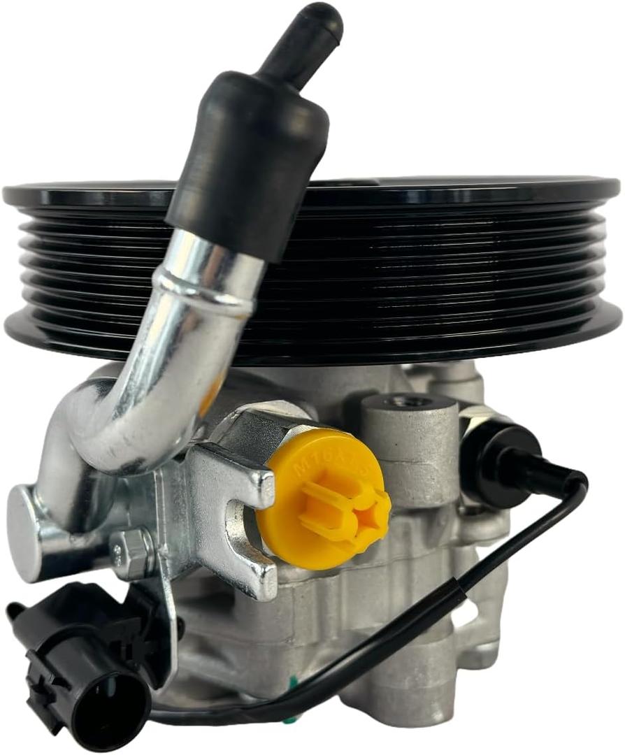 ALADICHE Power Steering Pump with Pulley Compatible with 2010-2013 Kia Forte, for 2012-2013 Forte5, for 2010-2013 Forte Koup (L4 2.0L/2.4L)