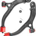 Front Lower Control Arms for 2001-2007 Chrysler Town & Country Dodge Grand Caravan Voyager,Upgrade Polyurethane Bushings