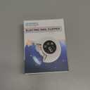 Automatic Nail Clippers for Seniors, 3-in-1 Electric Nail Clipper & Trimmer with LED Light Rechargeable Battery Fingernail Clipper for Adults Fingernail Grinder Electric Polishing for Women & Men (White)