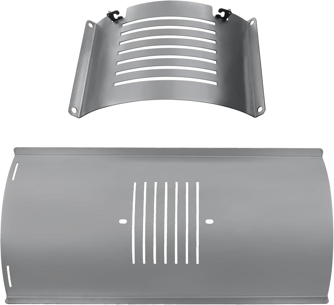 Flame Broiler Kit for Pit Boss PB1600, PB1150, PB1100, PB1000 Series and Pro Series 1100 (PB1100PS1) Wood Pellet Grills, Replacement Parts Includes Main Plate and Slider for Pit Boss Smoker Grill
