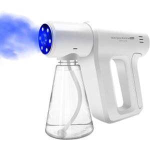 Atomizer SprayerRechargeable ULV Nano Sprayer with Blue Light,Electrostatic ULV Atomizer SprayerElectrostatic Portable Sprayer