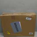 Small Folding Camping Table, Aluminum 3 Adjustable Height Foldable Table, 24" x 16" Portable Lightweight Picnic Table with Mesh Layer for Outdoor Indoor Beach Patio BBQ Backpacking(White)