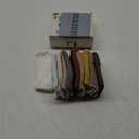 Susurration Muslin Baby Bibs 10Pack Bandana Drool Bibs Soft Adjustable Newborn for Unisex Girls & Boys (Blue Print)