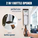 Mckay 16 Oz. Metal Can Crusher, Can Crusher Wall Mounted, Can Crushers for Recycling Wall-Mounted Smasher for Aluminum Seltzer, Soda, Beer Cans and Bottles, Gadgets for Home - White