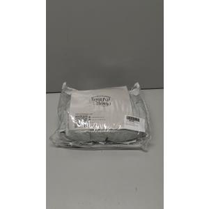 YnM Cooling Duvet Cover for Weighted Blankets (41''x60'') - Light Grey Print