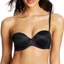 Maidenform womens Stay Put Strapless Se6990 Bra, Black, 40DD US