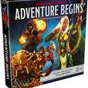 Hasbro Gaming Dungeons & Dragons Adventure Begins, Cooperative Fantasy Board Game, Fast Entry to The World of D&D, Family Game for 2-4 Players, 10 and Up