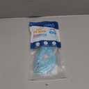 USA Merchant - 2 Redesigned Therapeutic Spa Gel Bead Eye Masks - Hot/Cold Reusable Ice Packs with Flexible Beads - Compress Therapy for Puffy Eyes, Dark Circles, Headaches, Migraines, Stress Relief (Blue)