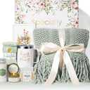 Self Care Gifts for Women Get Well Soon Gifts, Birthday Gifts for Women Care Package, Sympathy Gift Baskets Spa Gifts Thinking of You Inspirational Valentine's Day Gifts for Her Mom Wife Girlfriend