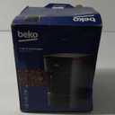 Beko Turkish Coffee Maker, 2 Cups Capacity, 100% BPA Free Turkish Coffee Machine, 120V CookSense Technology, Perfect Taste in 3 Minutes, Turkish Coffee Pot Electric, Black
