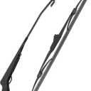 Wiper Arm and Wiper blade set for B170 Wiper Motor fits for Polaris Ranger Mid-Size 400 HD 500 4X4 570 800 fits Pioneer SXS 1000 M3 M5 M6 fits UXV 450 fits Kubota XG850 fits Can AM 1000xt 800R XT