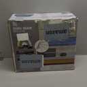 Intex: Dura-Beam Deluxe Comfort-Plush Air Mattress - 22" Queen Blue - Built-in Electric Pump, Durable Fiber-Tech, Carry Bag Included, 600lb Capacity