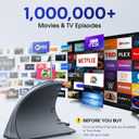 WUMINGLU TV Antenna Indoor, Digital TV Antenna for Smart TV Indoor Outdoor 680+ Miles Long Range Clear 2024 Rate 4K HD TV Amplified Signal Booster Local Channel 33ft