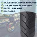 SIMEIQI 20 x 3.0 inch Fat Bike Tires or with 32mm Schrader Valve Bike Tubes Compatible with Urban Street Mountain Beach Bicycle Tire (1 Tire)
