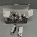 BESTTEN 10 Pack Single Pole Decorator Light Switch with Wallplate, 15A 120/277V, Rocker Paddle Wall Switch, On/Off Interrupter for LED and Other Lamps