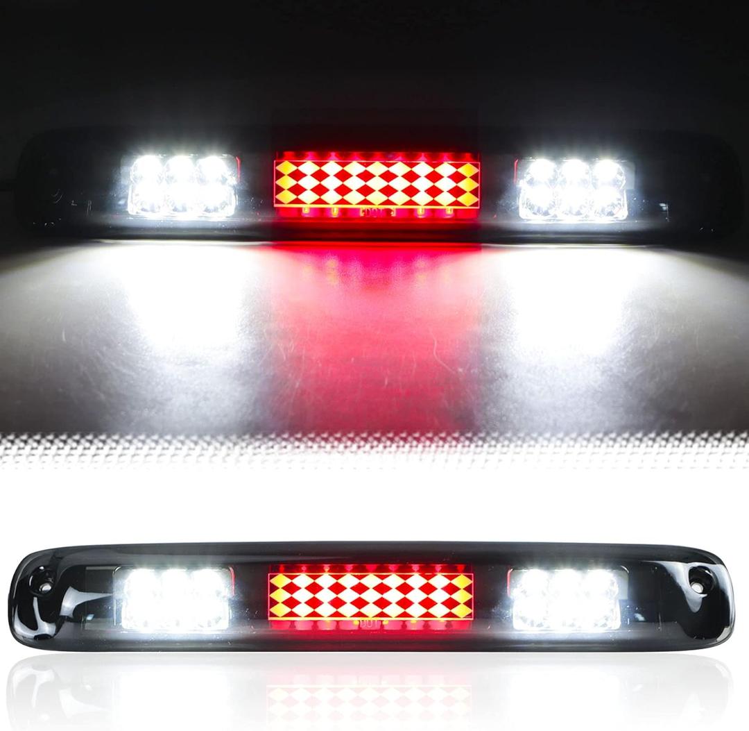Tresound LED Third 3rd Brake Light for 19992007 Chevy Silverado GMC Sierra 1500 2500 3500 HD Classic, Rear Cargo Lamp High Mount Stop light