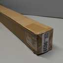 ChrisDowa Cordless 100% Blackout Roller Shade Thermal Insulated UV Protection with Striped Jacquard Fabric White Blackout Blinds for Indoor Window Shades Pull Down for Home and Office, 22" W x 72" H