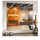Wall Mirror Tiles, 16"x12"x12PCS Full Length Home Gym Mirror for Garage, Bedroom, Living Room, Over The Door