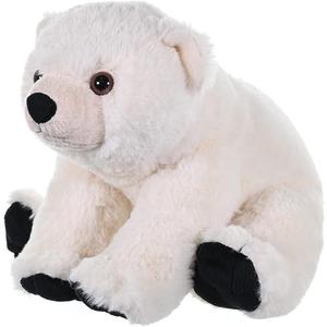 Wild Republic Polar Bear Baby Plush, Stuffed Animal, Plush Toy, Gifts for Kids, Cuddlekins 12 Inches