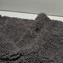 OLANLY Bathroom Rugs 30x48, Extra Soft Absorbent Chenille Bath Rugs, Rubber Backing Quick Dry, Machine Washable Bath Mats for Bathroom Floor, Tub and Shower, Home Decor Accessories, Dark Grey