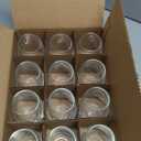 Stemless Wine Glasses Set of 12, 15 Ounce Smooth Rim Standard Wine Glass Tumbler for Red, White Wine, Dishwasher Safe