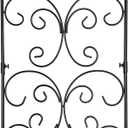 hogardeck Garden Decor for Outside, 34" Sunflower Decorative Garden Stakes for Spring Outdoor Decor, Rustproof Metal Trellis for Climbing Plants Porch Patio Lawn Yard Art