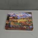 500 Piece Jigsaw Puzzle for Adults - Flowers, Mountain, Horse Themes - Funny Challenging Gift for Family Friends, 21 x 15 in