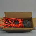 50 PCS Sublimation Ornament Blanks Double Sided MDF Sublimation Christmas Ornaments Blanks Bulk for Christmas Tree Decor Halloween Day DIY Crafts with Red Ribbon 2.75 inch