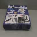 Snow Shovel Kit Removal Tools - 5 in 1 Foldable Car Snow Shovel + Snow Brush + Ice Scraper + Glove + Mini Ice Scraper, Portable Emergency Snow Remover Shovel Set for Car Truck Camping Outdoor