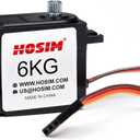 Hosim RC Cars 3 Lines Digital RC Servo Steering Engine FY-DJ01 Accessories Spare Parts for 1:10 X08 X07 X07W X15W High Speed Brushless RC Cars Trucks,Original Replaceable Parts