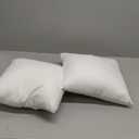 Utopia Bedding Throw Pillows Insert (Pack of 2, White) - 16 x 16 Inches Bed and Couch Pillows - Indoor Decorative Pillow