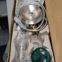 Moen Engage Multi-Function Handshower and Rainfall Shower Head Trim Combo with Handle, Tub Spout, Metal Hose and Valve, Brushed Nickel, 82304SRN