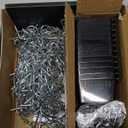 INCLY 278PCS Pegboard Accessories Organizer Kit, Peg Board Hooks Assortment with Bins for Organizing Various Tools, Fit 1/8 or 1/4 inch Pegboard for Hanging Storage, Garage Wall Attachments