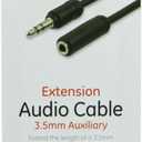 GE 3FT AUX CABLE 2 PCS