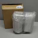 100pcs Plastic Cake Containers Lids Takeout Boxes for Small Cakes and Desserts Storage for Events and Displays