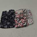 CuteBone Washable Dog Diapers Female No Tail Hole 3 Pack Reusable Doggie Period Training Pants for Docked-Tail Frenchie French Bulldog Boston Terrier Without Tail WWD03L