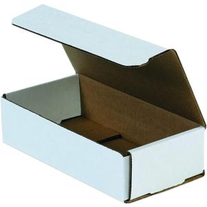 Partners Brand 8x4x2 Corrugated Cardboard Boxes, 8"L x 4"W x 2"H, Pack of 50 | Shipping, Packaging, Moving, Storage Box for Business, Strong Wholesale Bulk Boxes