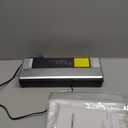 Bonsenkitchen Vacuum Sealer Machine with 40 Bags | Compact Food Sealer for Kitchen Storage & Meal Prep | Multiple Modes | External Vacuum System, Silver