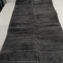 Yimobra Bathroom Runner 55"x24", Non Slip Memory Foam Bath Mat, Super Soft Water Absorbent Hallway Carpet, Machine Washable Rug for Vanity Tub Shower, Dark Gray