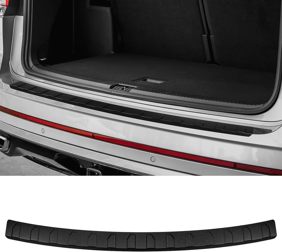 Rear Bumper Protector for VW Atlas 2018-2024 2025,ABS Material Rear Bumper Guards for Volkswagen Atlas Accessories(not for Atlas Cross Sport Models)