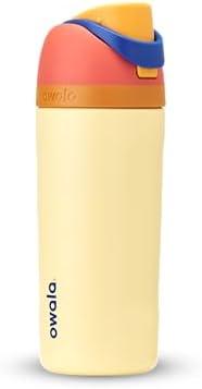 Owala Kids FreeSip Insulated Stainless Steel Water Bottle with Straw, BPA-Free Sports Water Bottle, Great for Travel, 16 oz, Misty Horizon
