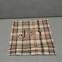 Lanpn Outdoor Christmas Throw Pillow Covers 16x16 Set of 2, Classic Stripes Decorative Waterproof Oxford 16 x 16 Holiday Stripe Cushion Cases Home Outside Porch Winter Xmas Decor Decoration (Yellow & Green & Burgundy)