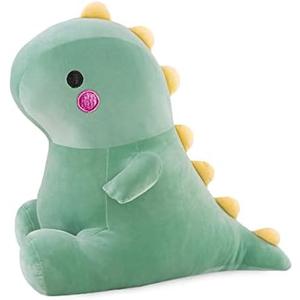 Cute Dinosaur Plush Toys, Fat Dinosaur Stuffed Animals Toys Dolls, Dinosaur Plush Toy Soft Stuffed Animal Dino Plushies Doll Cute Birthday Gifts for Kids Girls Boys (Green,13in)