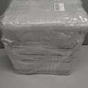 6 PCS Clear Plastic Storage Bins, 2-Sizes Stackable Storage Containers, Pantry Organizers and Storage with Handles, Perfect for Bathroom,Cabinet,Cupboard,Kitchen,Fridge,Closet Organization