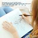 AUAUY Stylish Metal Pencil, 2PCS Premium Infinity pencil, Reusable Everlasting Pencil with 2 Replaceable Nibs for Writing Drawing Sketching, Unique Xmas Birthday Gift for Kids Student Adult Artists