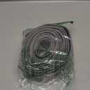 Garage Door Weather Seal - Bottom Seal Bead Type - Grey Vinyl (16')