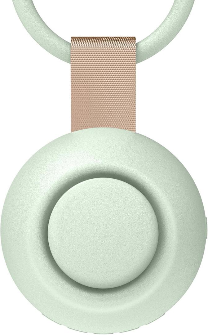 2026 Mom's Choice Awards, Portable Sound Machine for Baby Adult, AI Cry Detection, 18 Soothing Sound, Bluetooth Rechargeable White Noise Machine for Home Office Travel, Nursery Light, Green