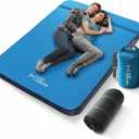 Lost Horizon Self-Inflating Foam Camping Mattress, Queen, 3" Thick